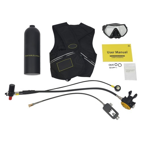 Scuba tank kit - scuba, aluminum